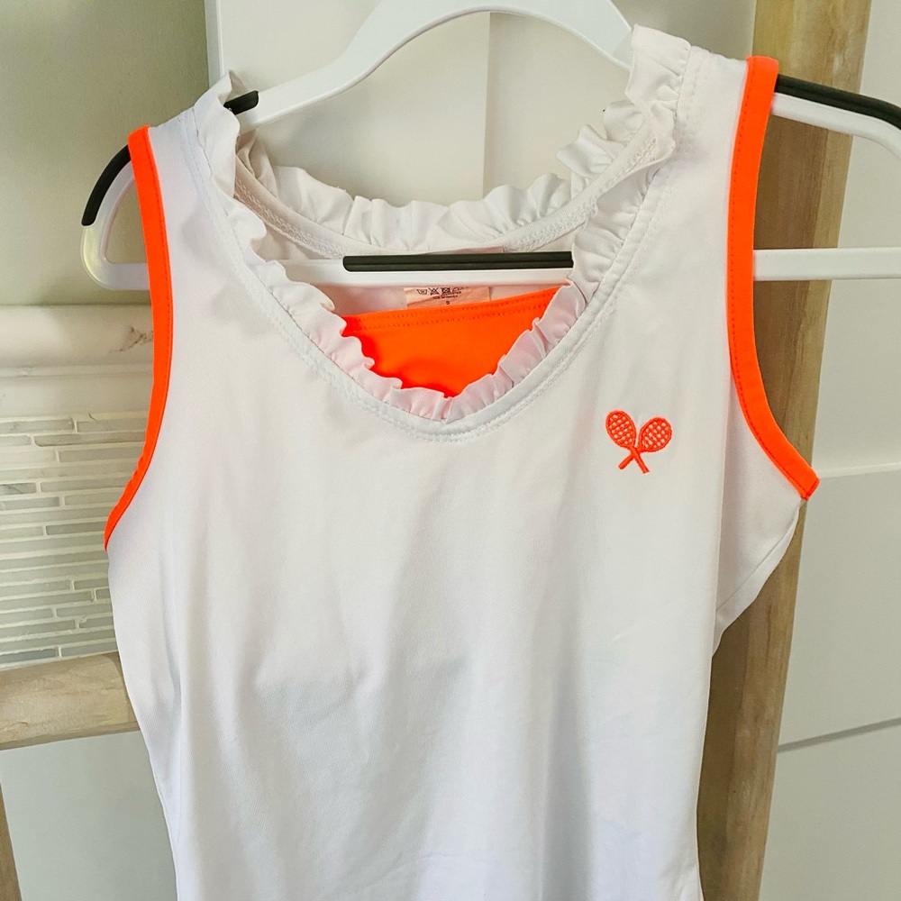 Little Miss Tennis Girls Matching Tennis Outfit